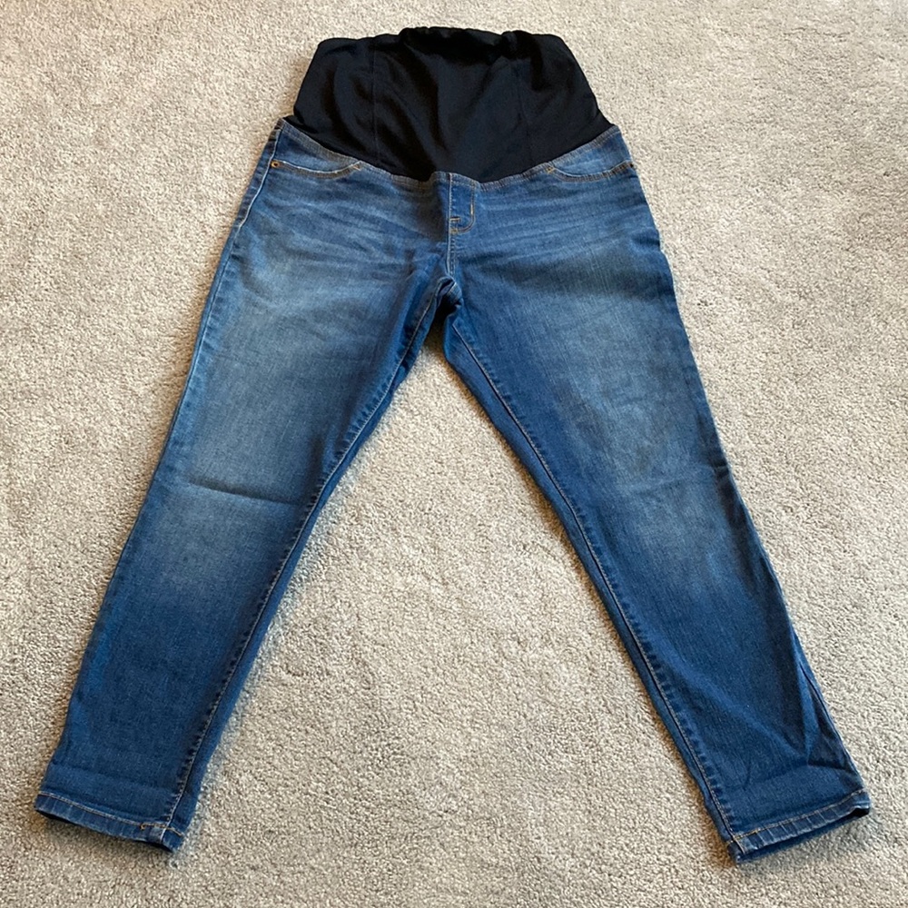 Isabel Maternity jeans- Skinny crop- Size 4